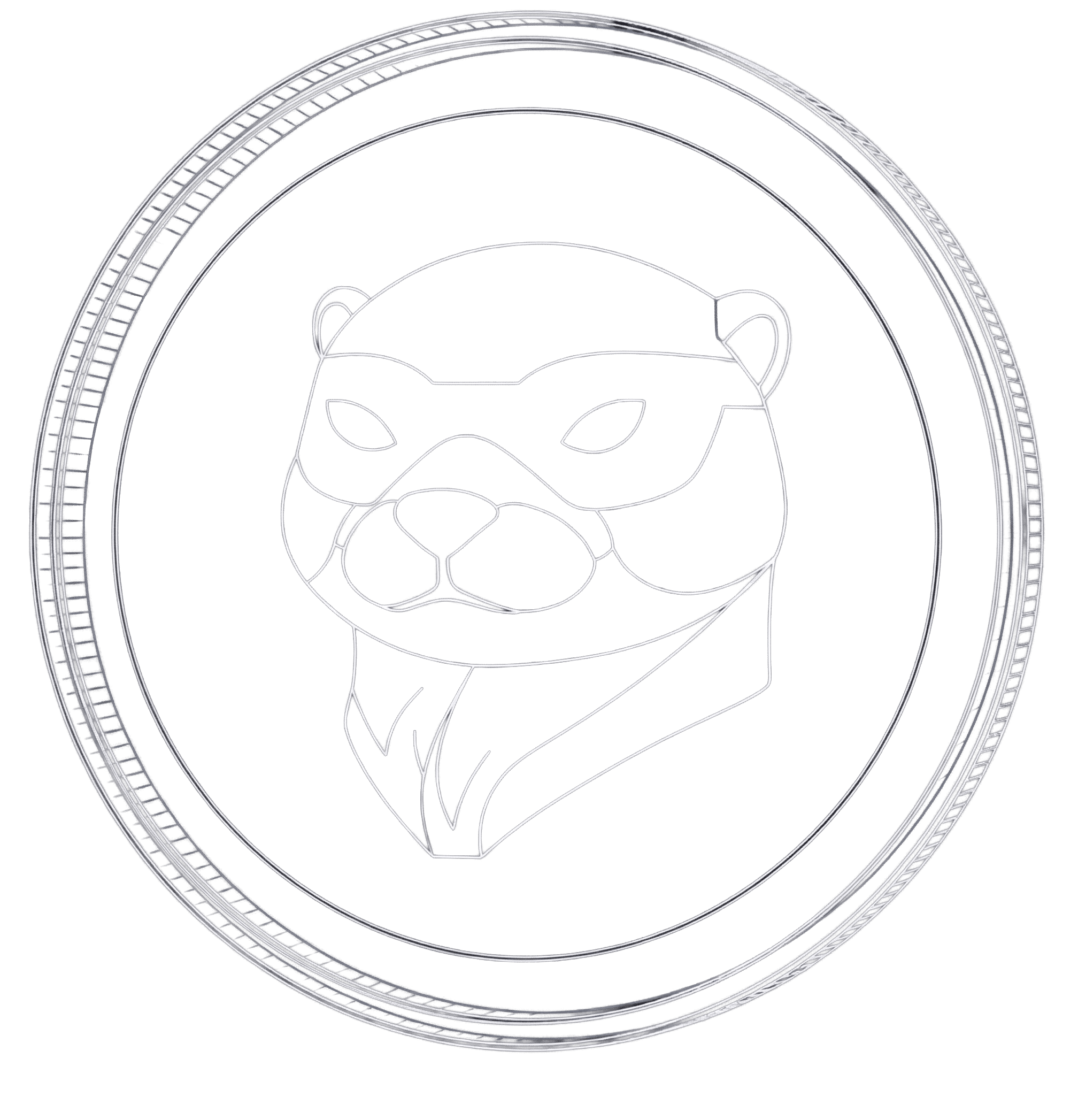 $OTTO wireframe coin